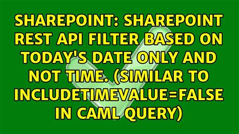 The following code will bring back items if the Title has a space (empty). . Sharepoint rest api filter not equal to null